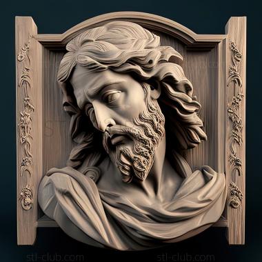 3D model st jesus (STL)